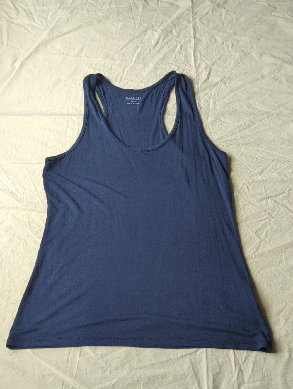 S All Saints Silk Blend Tank